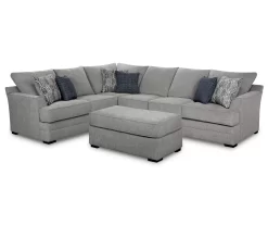 Naples Gray Ottoman -Broyhill Sales Store 810451015 810451016 810451017