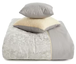 Broyhill Samille Gray & Mustard 8-Piece Comforter Set -Broyhill Sales Store 810459636 1