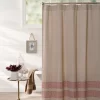 Dune & Cedar Trim Shower Curtain -Broyhill Sales Store 810460528 1