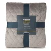 Broyhill Gray Velvet 3-Piece Quilt Set -Broyhill Sales Store 810460616 1