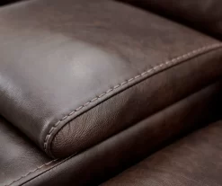 Wellsley Leather Power Reclining Console Loveseat -Broyhill Sales Store 810469259 31