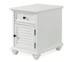 Charleston Shutter Door End Table