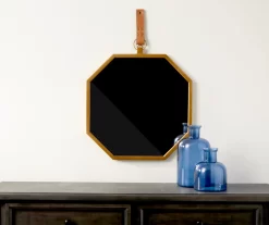 Gold Framed Octagonal Hanging Mirror -Broyhill Sales Store 810498384 2