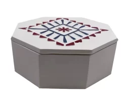 Decorative Storage Box & Vanity Mirror