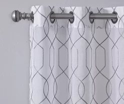 Broyhill Geo Sheer Grommet Curtain Panel Pair -Broyhill Sales Store 810507478 3