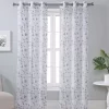 Broyhill Cassandra Floral Sheer Grommet Curtain Panel Pair 1 Broyhill Cassandra Floral Sheer Grommet Curtain Panel Pair -Broyhill Sales Store 810507479