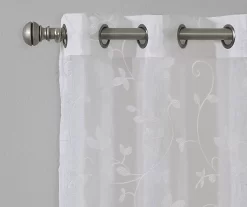 Broyhill Cassandra Floral Sheer Grommet Curtain Panel Pair 13 Broyhill Cassandra Floral Sheer Grommet Curtain Panel Pair -Broyhill Sales Store 810507480 3