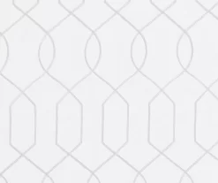 Broyhill Geo Sheer Grommet Curtain Panel Pair -Broyhill Sales Store 810507512 2