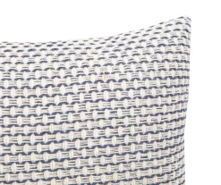 Elijah Blue Textured Throw Pillow -Broyhill Sales Store 810512562 3