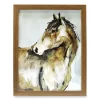 Brown Horse Framed Plaque 1 Brown Horse Framed Plaque -Broyhill Sales Store 810515530