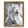White Horse Framed Plaque -Broyhill Sales Store 810515621