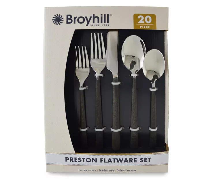 Preston 20-Piece Flatware Set 3 Preston 20-Piece Flatware Set