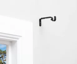 Legacy Black Adjustable Curtain Rod Brackets, 2-Pack -Broyhill Sales Store 810524279 6