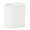 White Herringbone Toothbrush Holder -Broyhill Sales Store 810530724