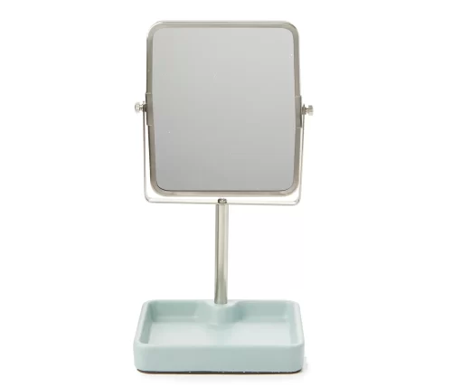 Slate Blue Glaze Square Tray Mirror 8 Slate Blue Glaze Square Tray Mirror -Broyhill Sales Store 810530728