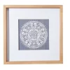 Blue & White Medallion Framed Print 2 Blue & White Medallion Framed Print -Broyhill Sales Store 810546216