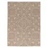Sandpointe Tan & Ecru Damask Outdoor Area Rug, (5' X 7') 2 Sandpointe Tan & Ecru Damask Outdoor Area Rug, (5' X 7') -Broyhill Sales Store 810546500 810546501 810546502