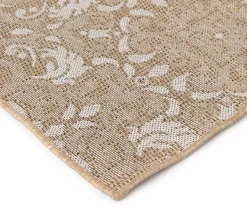 Broyhill Sandpointe Tan & Ecru Damask Outdoor Area Rug -Broyhill Sales Store 810546500 810546501 810546502 3 1