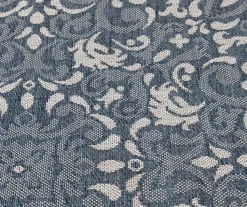 Broyhill Sandpointe Cobalt & Ecru Damask Outdoor Area Rug 14 Broyhill Sandpointe Cobalt & Ecru Damask Outdoor Area Rug -Broyhill Sales Store 810546507 810546506 810546505 810546504 810546503 4