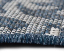 Broyhill Sandpointe Cobalt & Ecru Damask Outdoor Area Rug 16 Broyhill Sandpointe Cobalt & Ecru Damask Outdoor Area Rug -Broyhill Sales Store 810546507 810546506 810546505 810546504 810546503 6