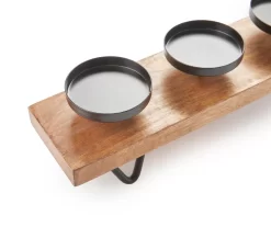 Wood & Metal 5-Tier Pillar Candle Holder 7 Wood & Metal 5-Tier Pillar Candle Holder -Broyhill Sales Store 810548907 2