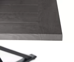 Broyhill Autumn Cove Wood Look Square Steel Patio Dining Table -Broyhill Sales Store 810553658 2