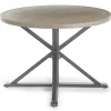 Sandpointe Neutral Steel Round Patio Dining Table -Broyhill Sales Store 810554377