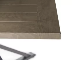 Broyhill Autumn Cove Wood Look Square Steel Patio Dining Table -Broyhill Sales Store 810557039 2