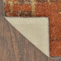 Broyhill Brown & Red Abstract Patchwork Accent Rug 23 Broyhill Brown & Red Abstract Patchwork Accent Rug -Broyhill Sales Store 810557489 2