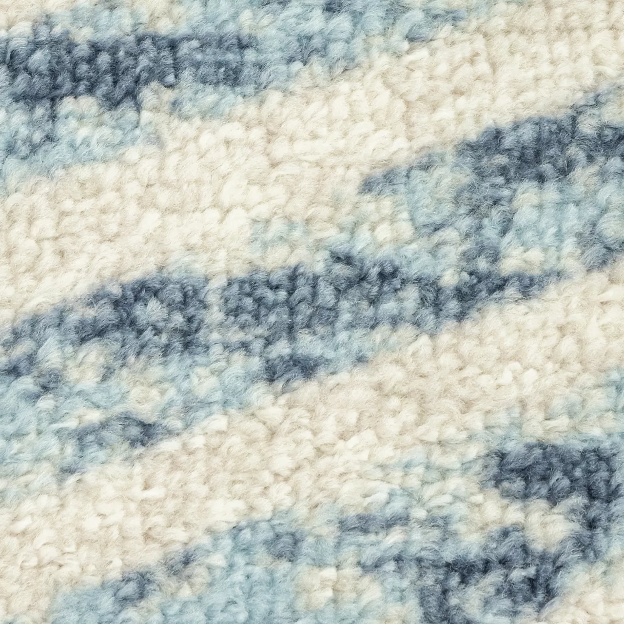 Broyhill Blue & Brown Modern Angles Accent Rug 11 Broyhill Blue & Brown Modern Angles Accent Rug - Image 9