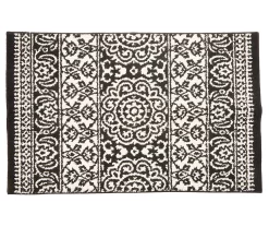 Broyhill Black & White Ornate Fascination Accent Rug -Broyhill Sales Store 810557660