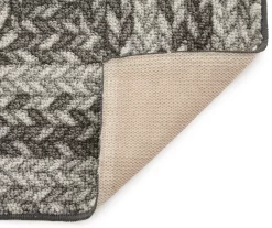 Broyhill Gray Braided Print Accent Rug -Broyhill Sales Store 810557665 2