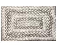 Broyhill Gray Braided Print Accent Rug -Broyhill Sales Store 810557666