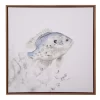 Blue & Brown Fish 1 Framed Canvas 2 Blue & Brown Fish 1 Framed Canvas -Broyhill Sales Store 810561163