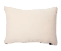 Black & White Knotted Stripe Rectangle Throw Pillow -Broyhill Sales Store 810565452 1