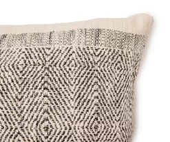 Hawthorne Black & White Geometric Square Throw Pillow -Broyhill Sales Store 810565727 2