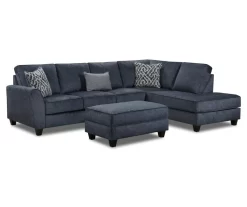 Dancaster Navy Storage Ottoman 10 Dancaster Navy Storage Ottoman -Broyhill Sales Store 810569828 810569829 810569830 1