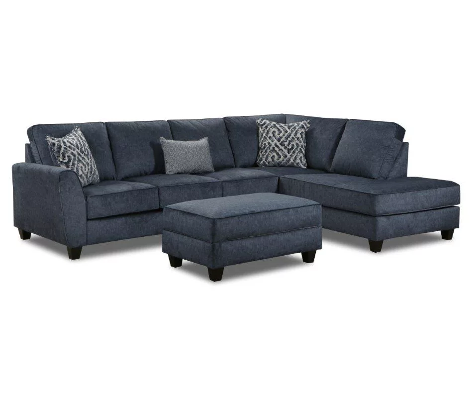 Dancaster Navy Storage Ottoman 5 Dancaster Navy Storage Ottoman - Image 3