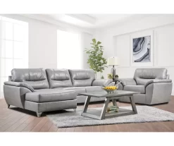 Clifton Ridge Stone Vegan Leather Swivel Chair 7 Clifton Ridge Stone Vegan Leather Swivel Chair -Broyhill Sales Store 810569859 810569860 810569861