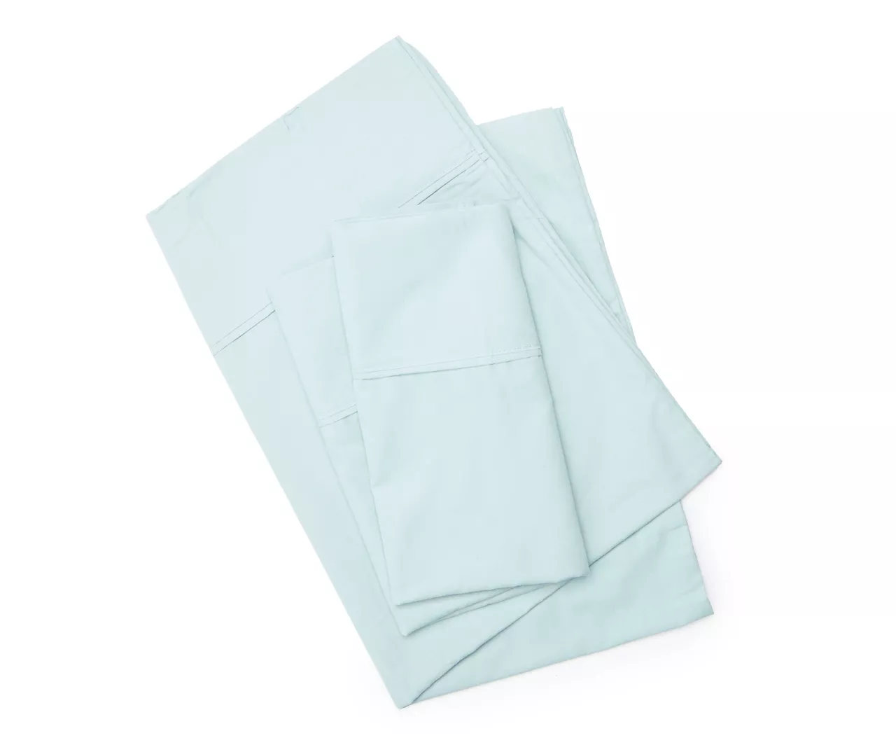 Aqua 300-Thread Count King 4-Piece Sheet Set 3 Aqua 300-Thread Count King 4-Piece Sheet Set