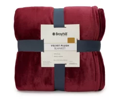 Broyhill Velvet Plush Blanket -Broyhill Sales Store 810575683 810575684