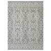 Aschot Gray Medallion Area Rug, (5' X 7') -Broyhill Sales Store 810584317 810584349 1