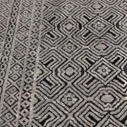 Colin Dark Blue & Whitecap Geometric Area Rug, (8' X 10') -Broyhill Sales Store 810586497 810586493 810586501 6 1