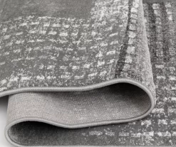 Hollyn Gunmetal Abstract Patchwork Area Rug, (5' X 7') 10 Hollyn Gunmetal Abstract Patchwork Area Rug, (5' X 7') -Broyhill Sales Store 810586499 810586495 810586503 4