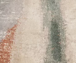 Hadlee Sand, Coral & Green Abstract Area Rug, (6' X 9') 14 Hadlee Sand, Coral & Green Abstract Area Rug, (6' X 9') -Broyhill Sales Store 810586500 810586496 810586492 6 1