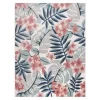 Broyhill Nauru Blue & Pink Floral Outdoor Area Rug -Broyhill Sales Store 810586608 810586609 810586610 A0 1 2 1