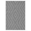 Broyhill Jani Lagos Gray Geometric Outdoor Area Rug -Broyhill Sales Store 810586754 810586755 810586756 A0 1