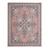 Broyhill Braiden Orange & Navy Floral Medallion Outdoor Area Rug -Broyhill Sales Store 810587368 810587369 810587370 1