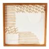New Beginnings White & Brown Textured Abstract Framed Wall Art -Broyhill Sales Store 810593886 A0 1
