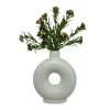 New Beginnings Green Artificial Floral Arrangement With White Round Ring Vase -Broyhill Sales Store 810595303
